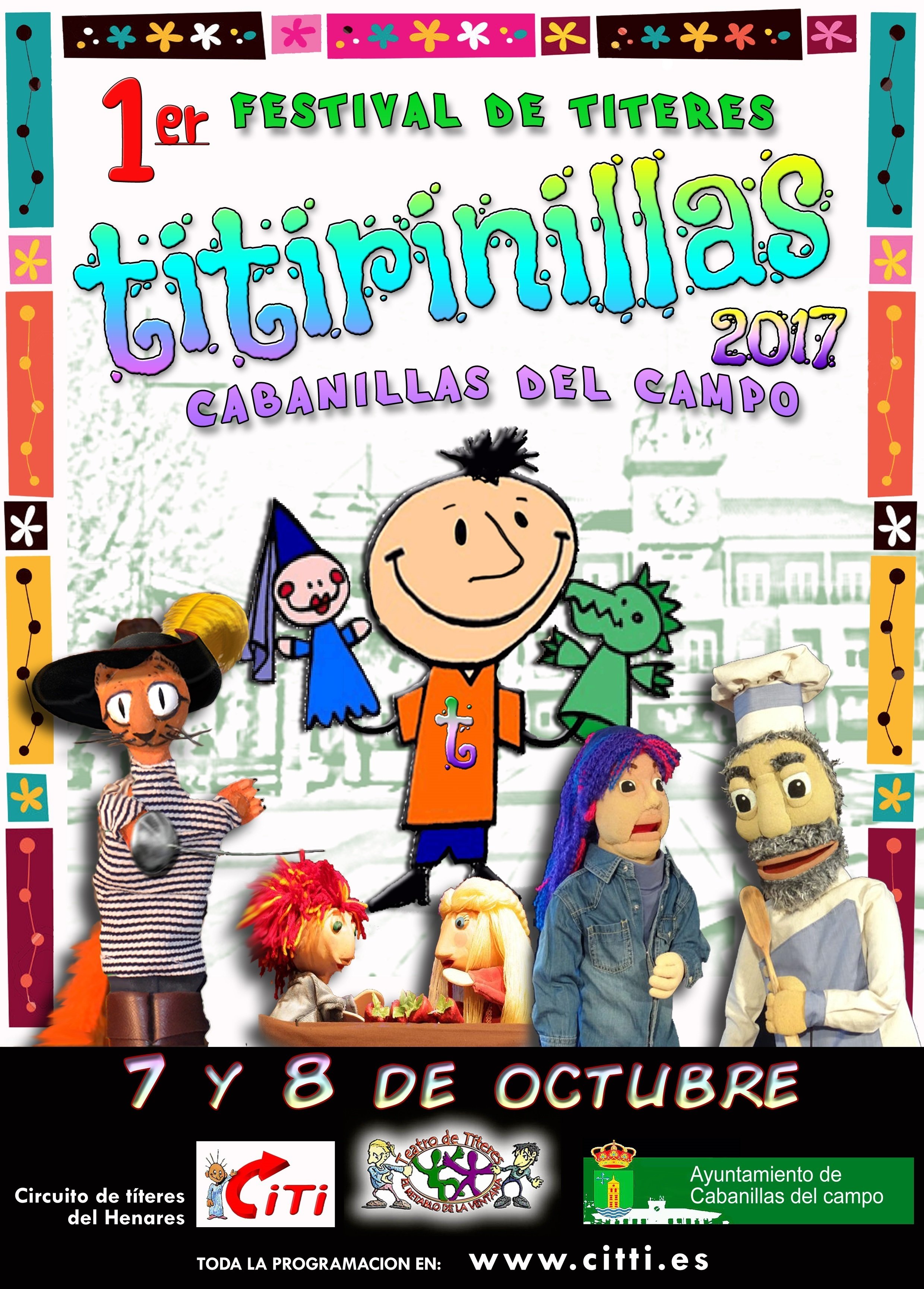Cabanillas acogerá este fin de semana la primera edición del festival de títeres Titirinillas’