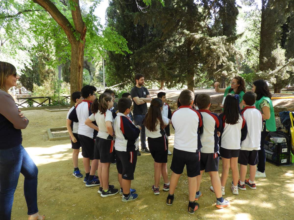 Trescientos escolares estudian el medio ambiente con la actividad ‘Mi parque es diferente’ en Manzanares