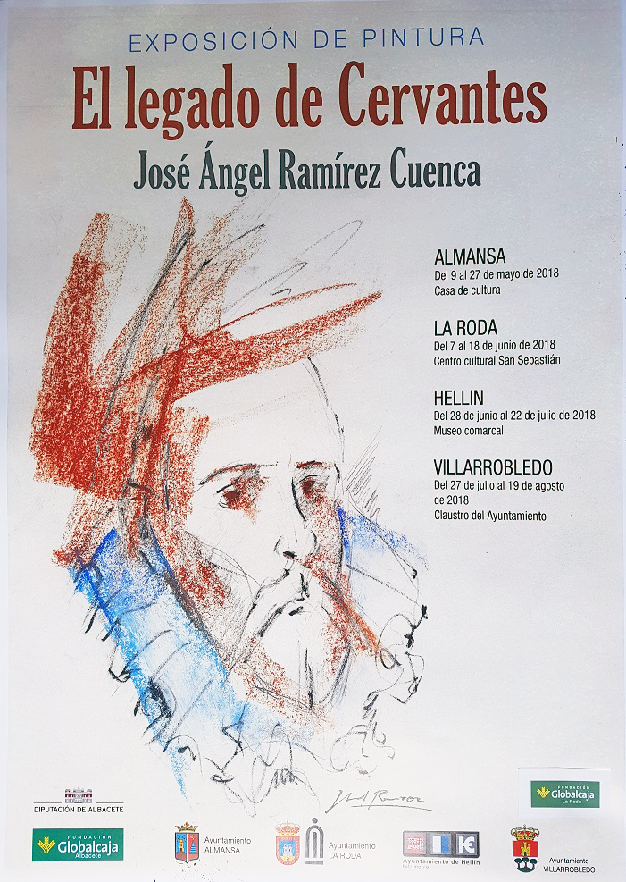 Un paseo por la Mancha de Cervantes en una exposición en La Roda