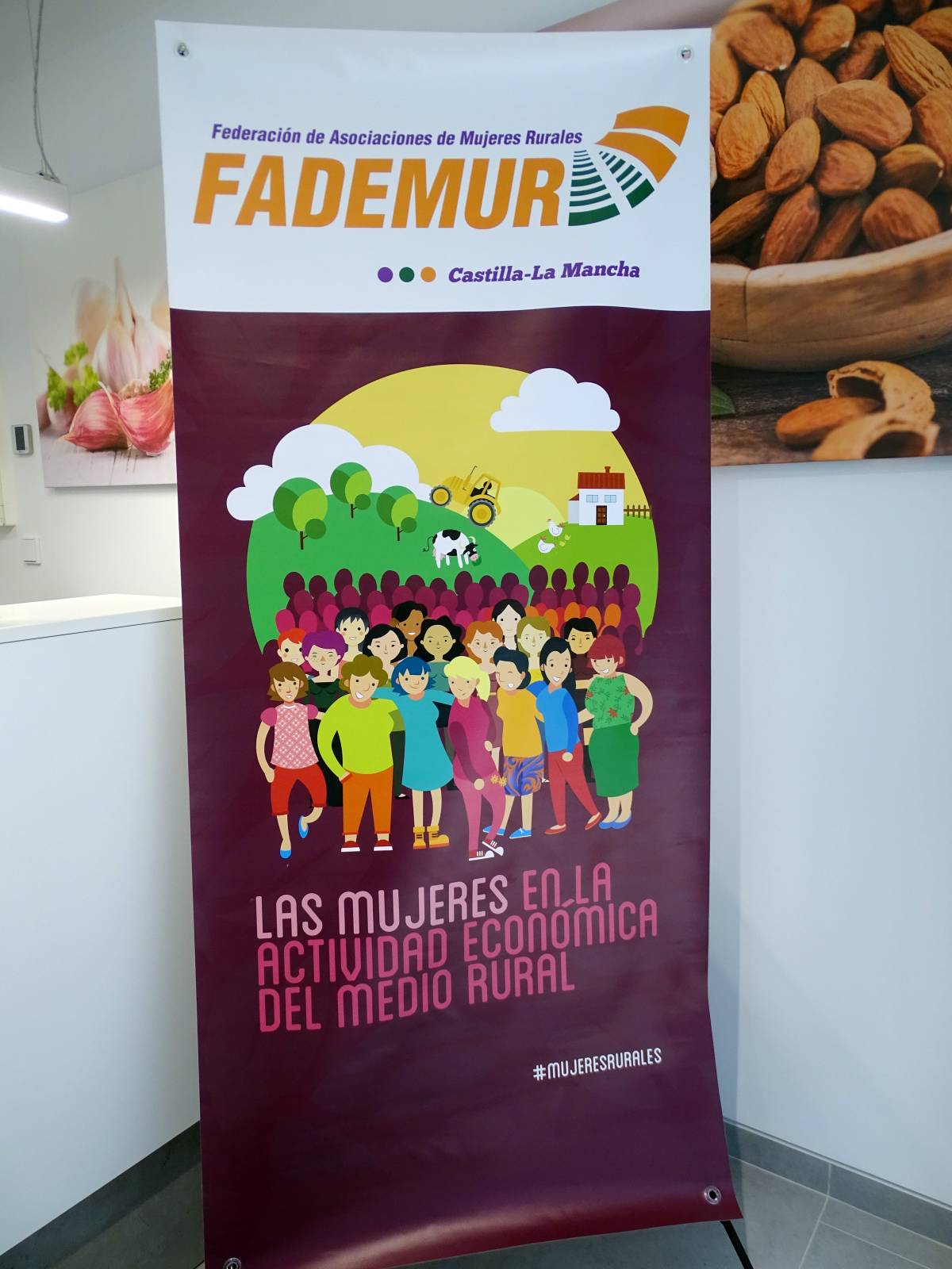 Mujeres referentes de la provincia de Albacete son reconocidas en una jornada de igualdad organizada por FADEMUR en Barrax