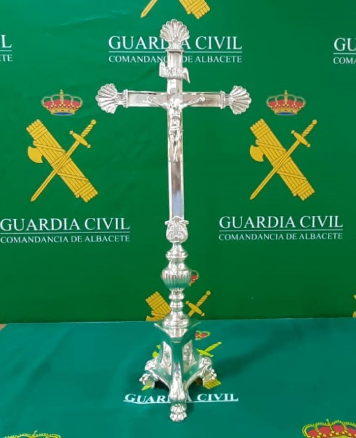 Dos jóvenes detenidos tras robar una cruz del Santuario de la Virgen de Cortes de Alcaraz