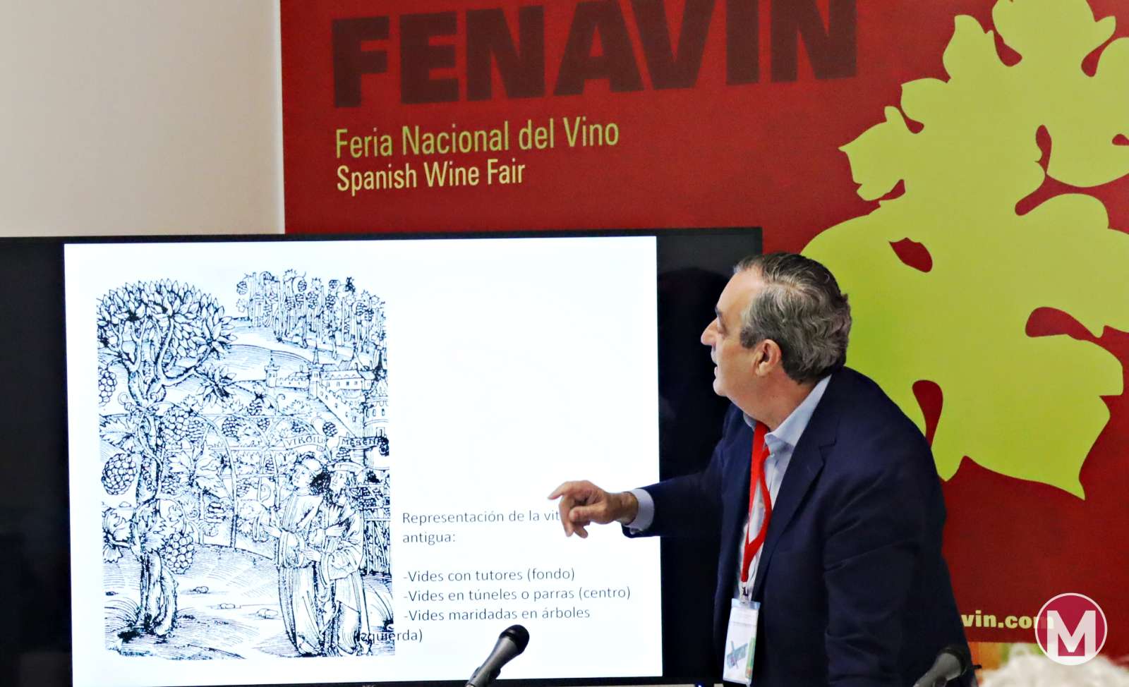José Hidalgo ofrece una interesante charla sobre viticultura Biodiversa y regenerativa en FENAVIN