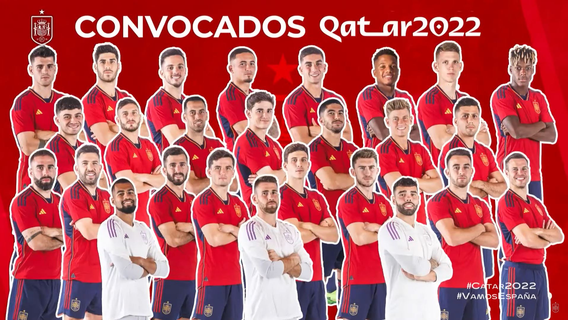 Luis Enrique convoca a 26 futbolistas para el Mundial de Catar